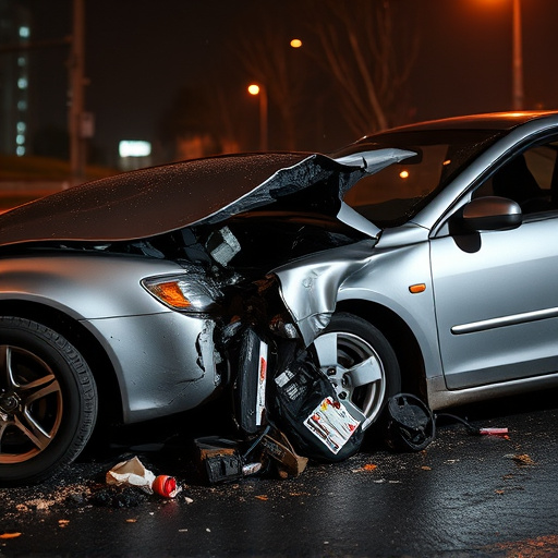 car crash damage