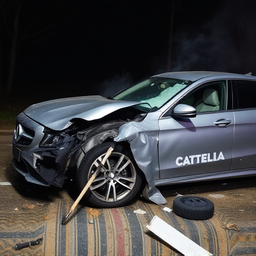 car crash damage