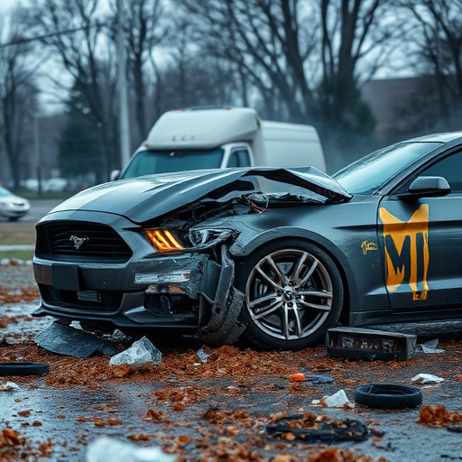 car crash damage