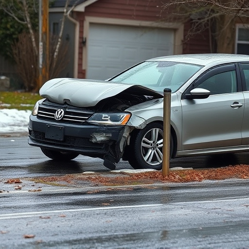 car crash damage