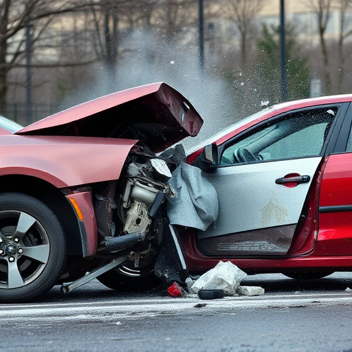 car crash damage