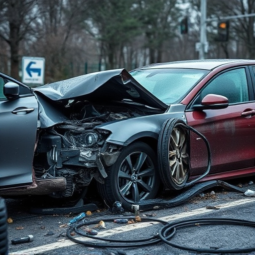 car crash damage