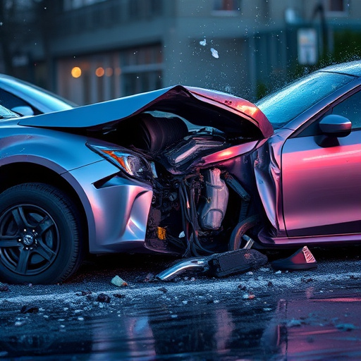 car crash damage