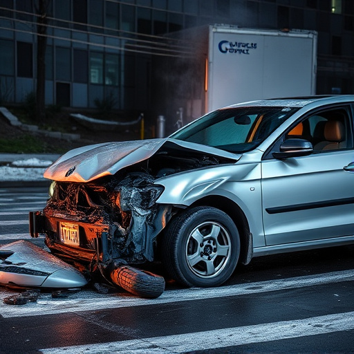 car crash damage
