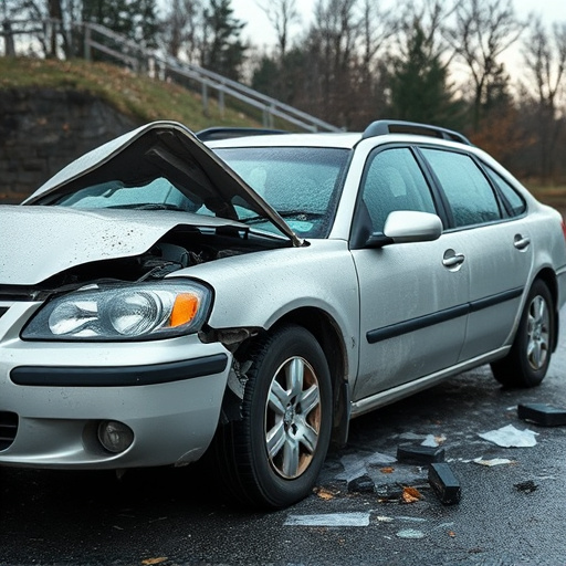 car crash damage