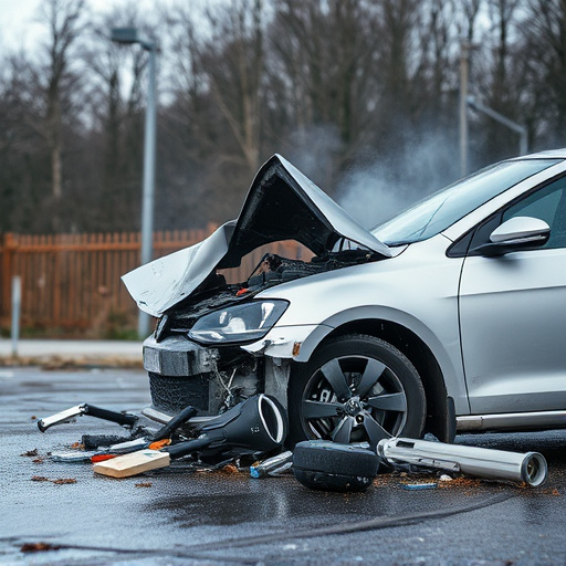 car crash damage