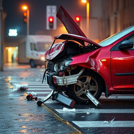 car crash damage