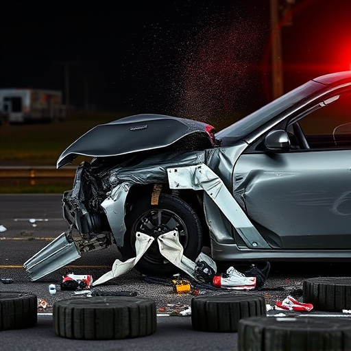 car crash damage