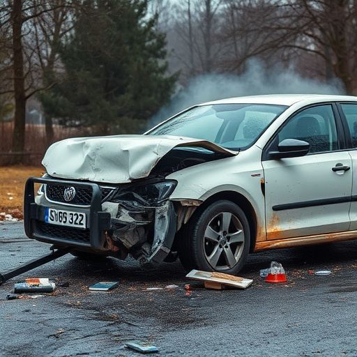 car crash damage