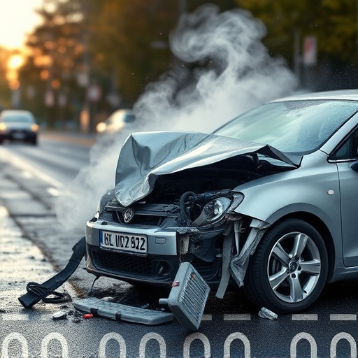 car crash damage