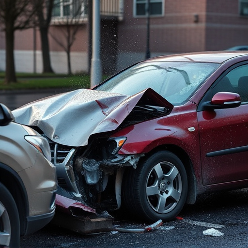 car crash damage