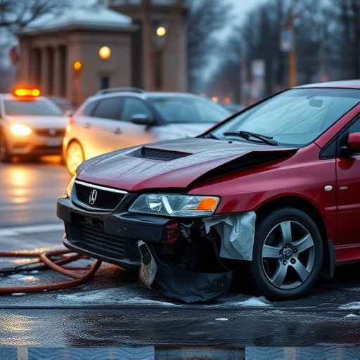 car crash damage