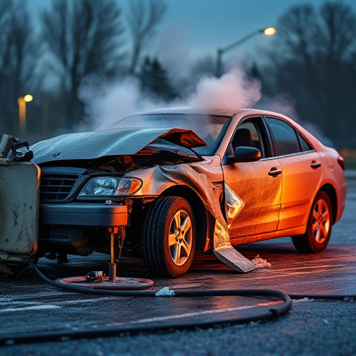 car crash damage