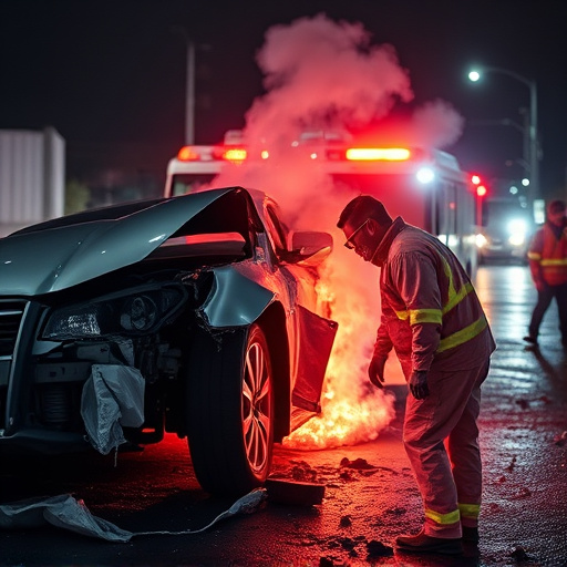 car crash damage