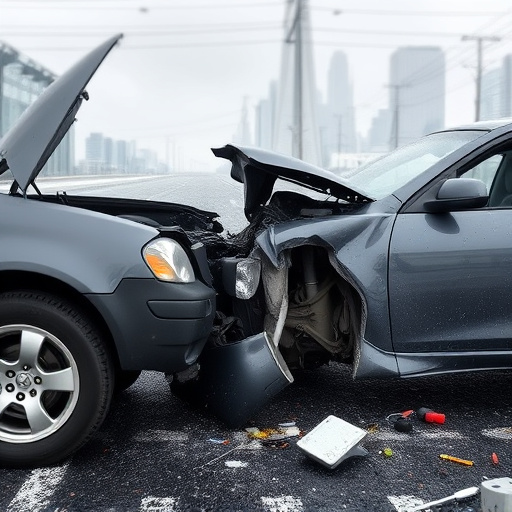 car crash damage