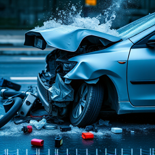 car crash damage