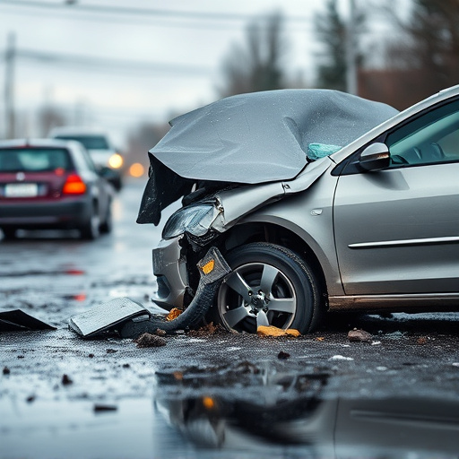 car crash damage