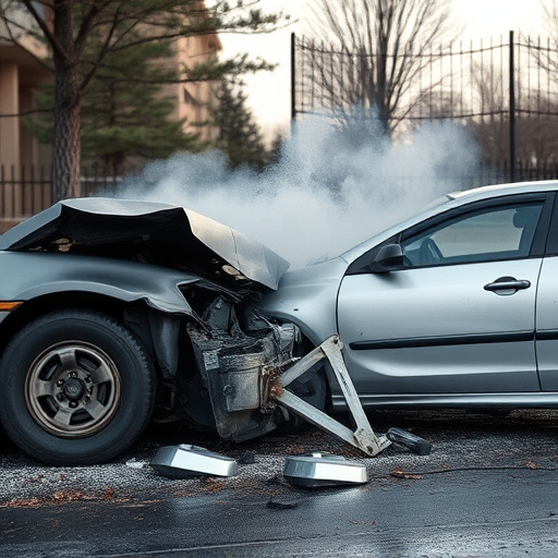 car crash damage