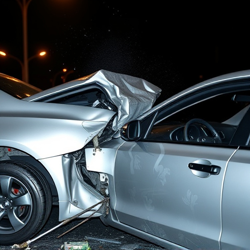 car crash damage