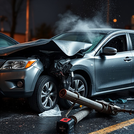 car crash damage