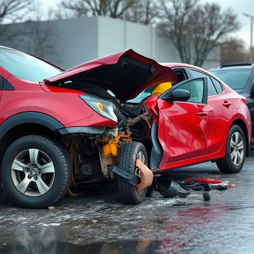 car crash damage