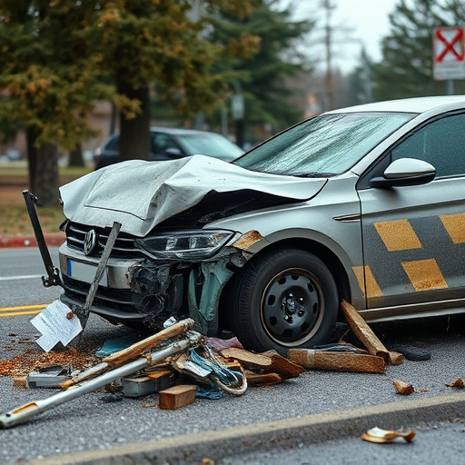 car crash damage