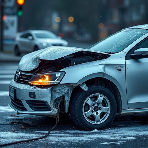 car crash damage