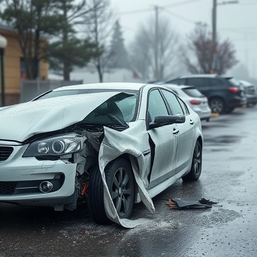 car crash damage