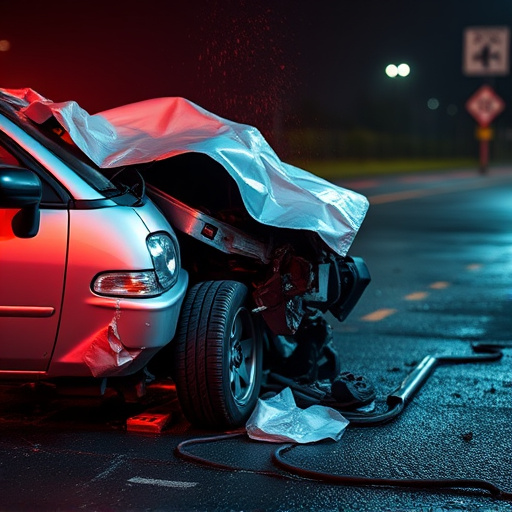 car crash damage