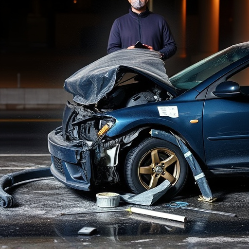 car crash damage