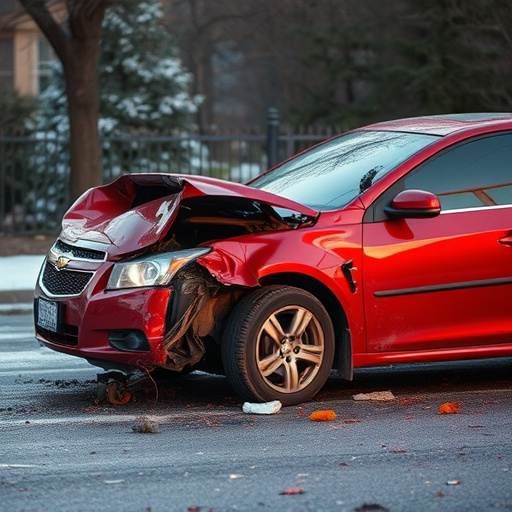 car crash damage