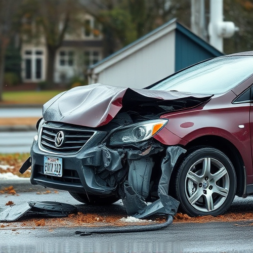 car crash damage