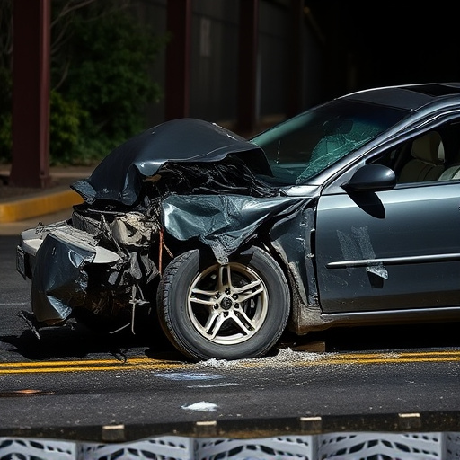 car crash damage