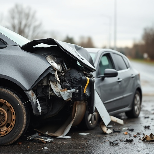 car crash damage