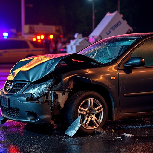car crash damage