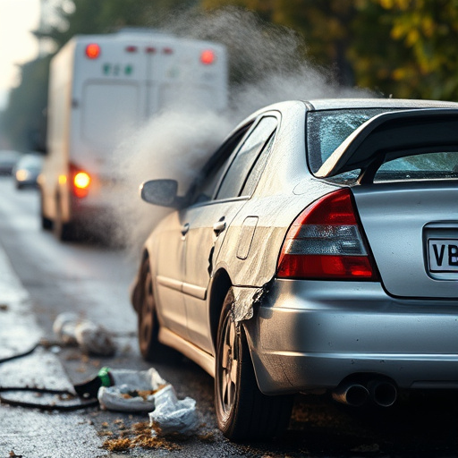 car crash damage