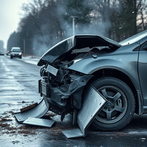 car crash damage