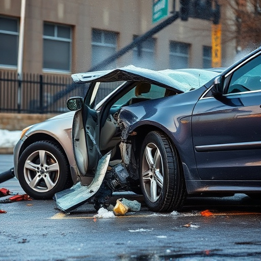 car crash damage