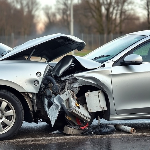 car crash damage