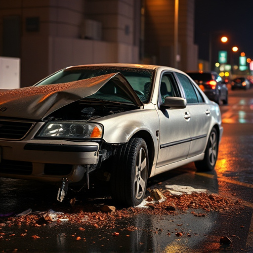 car crash damage