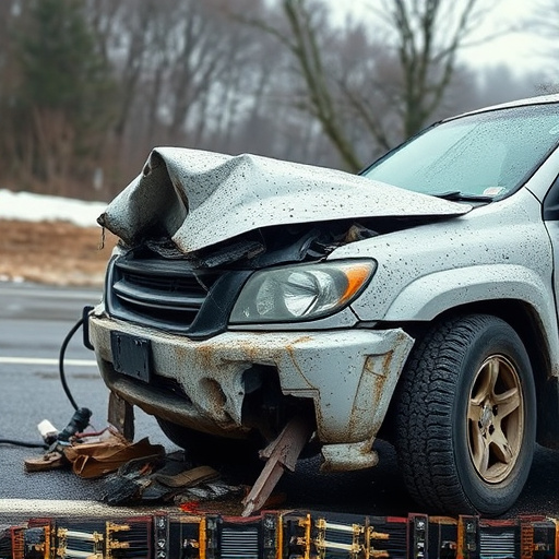 car crash damage