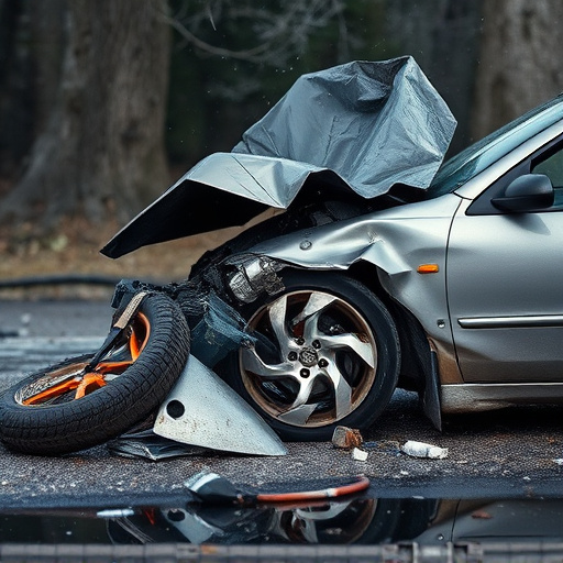 car crash damage