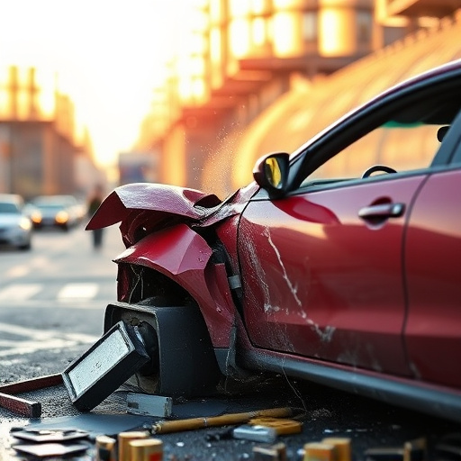 car crash damage
