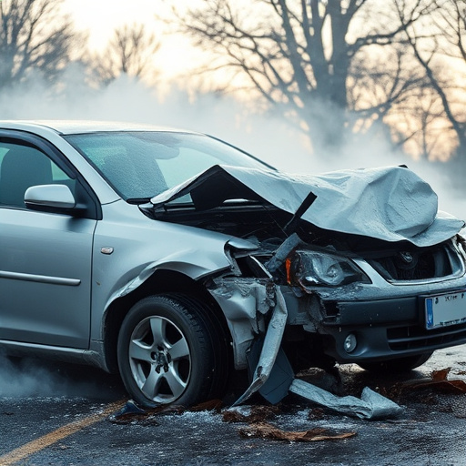 car crash damage