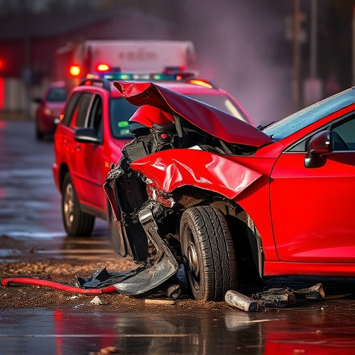 car crash damage