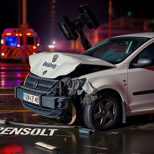 car crash damage