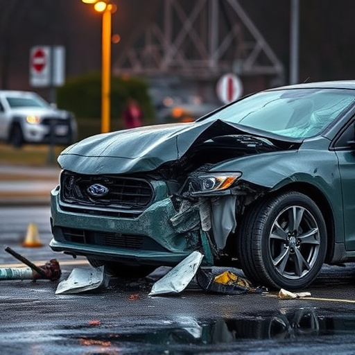 car crash damage