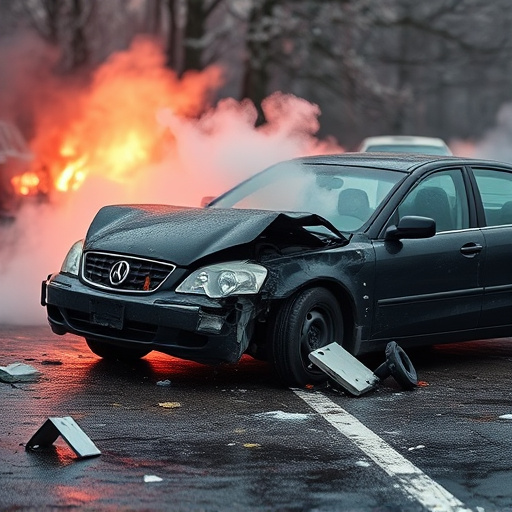 car crash damage