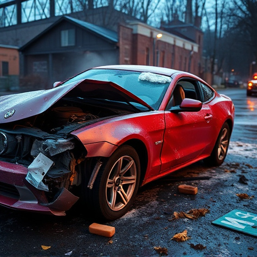 car crash damage