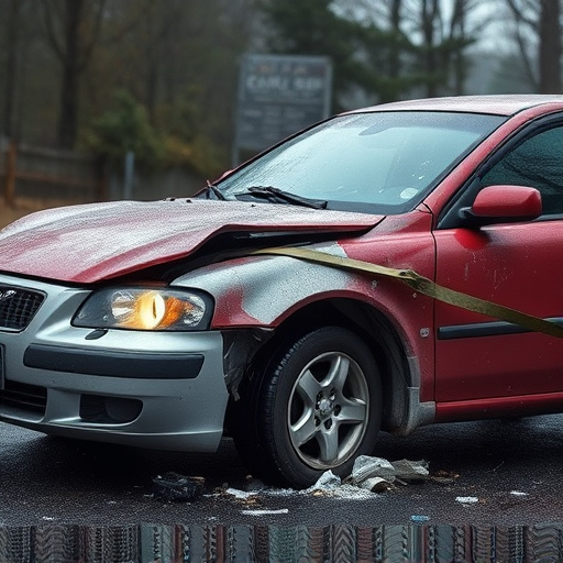 car crash damage